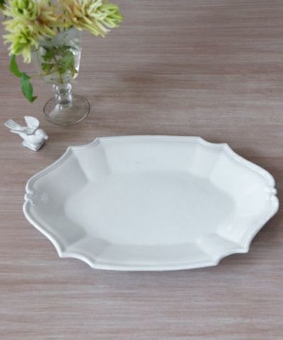 Astier de Villatte シンプル・オーバルプレートPM | ブランド