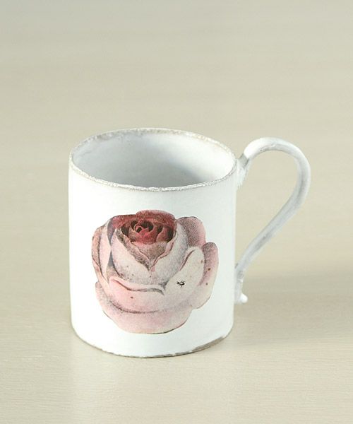★パリ発★【Astier de Villatte】ジョンデリアン マグ Astier de Villatte ジョンデリアン ローズ マグ | ブランドジュリエ