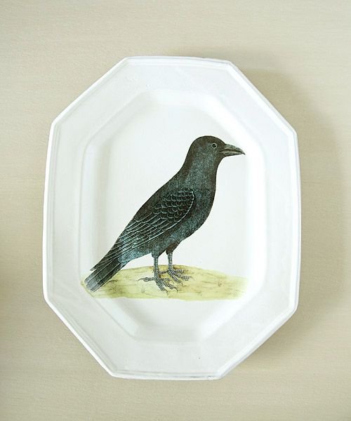 Astier de Villatte ジョンデリアン　オクトゴナルプレート　鳥