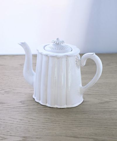 素材陶器Astier de Villatte  Victoria ティーポット