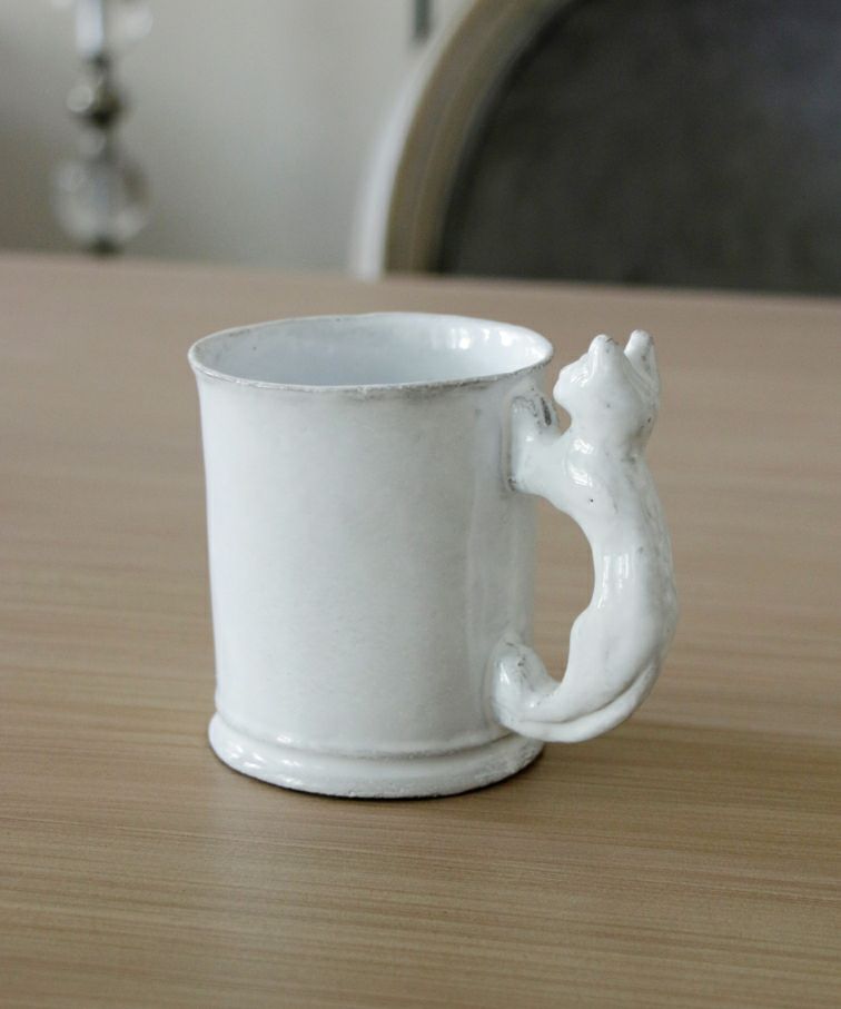 新品 アスティエ ねこ 猫 マグ カップ astier de villatte - 食器